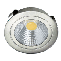 Round 3 Watt LED Cabinet, Wall, or Step Light