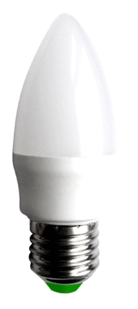 LED 6 Watt Candle Bulbs E27 Edison Screw