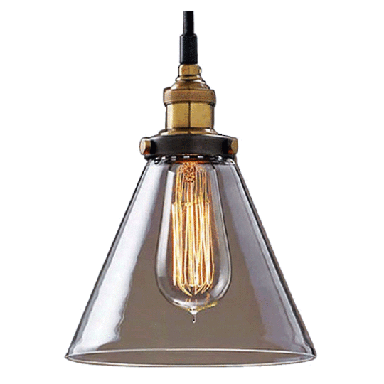 Vintage DD0504 Smoked Glass