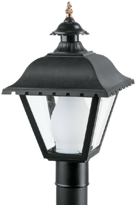 Polycarbonate Pole Mounted Lantern