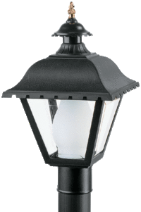 Polycarbonate Pole Mounted Lantern