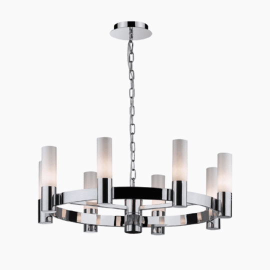Foyer Pendant P6412/8 with Lamps