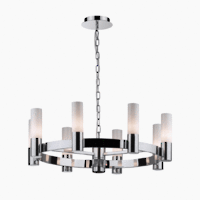 Foyer Pendant P6412/8 with Lamps