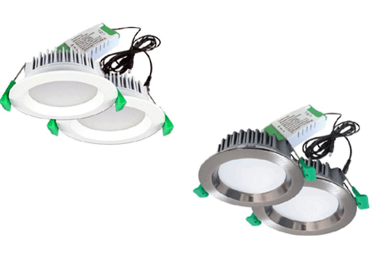 Twinpack of two 12W LED Downlights
