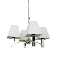 INOX 3055 Four Light Pendant