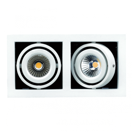 LDL-GIM2 White Double Frame