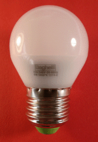 Small Round LED Globe E27 Base