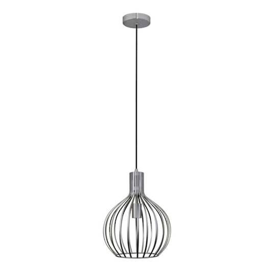 Willow Gun Metal Cage Pendant