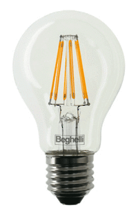 56402 Standard Shape 7 Watt LED Glass Filament Bulb