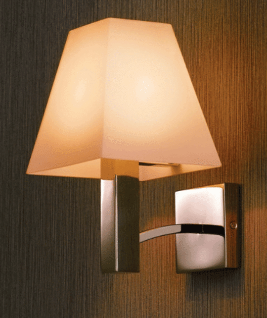 INOX 1056 Square Shaped Wall Light