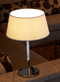 INOX 4210 Round Table Lamp