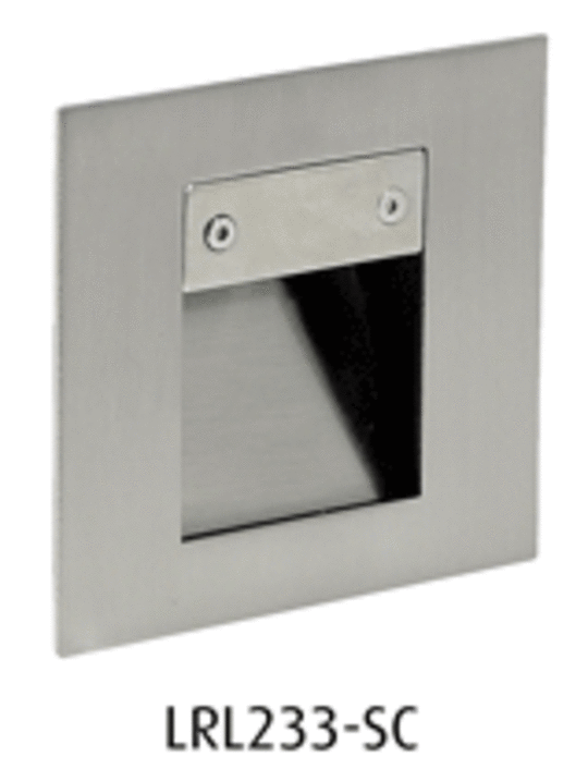 Square LED Deflector Step Light