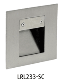 Square LED Deflector Step Light