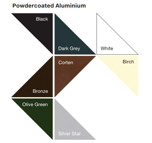 Aluminium-colours