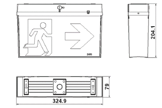 CBardic-Exit-Light-dimensio