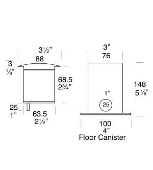 Floor-Light-Dimensions