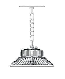 LEDHB200W4K--Chain-mount LEDHB200W4K--Chain-mount