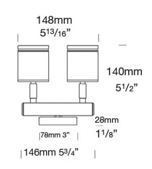 Twin-Wall-spot-dimensions