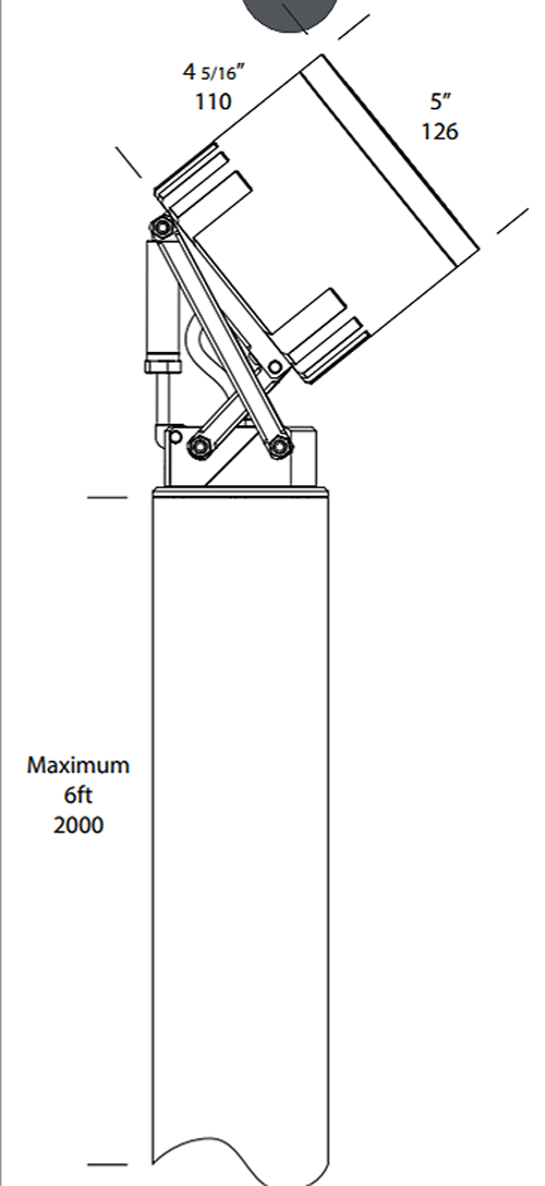 Ultra-50-Pole-Spot-Dimensio